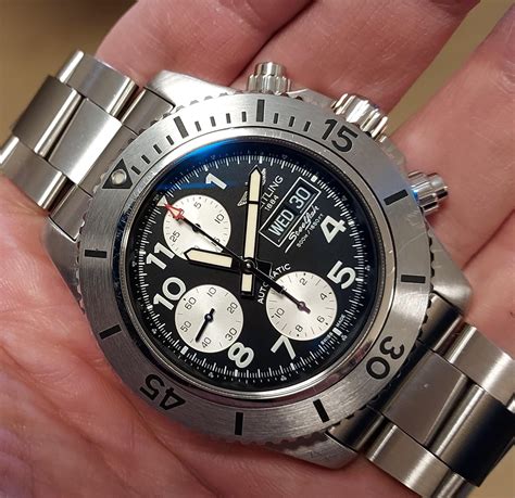 breitling superocean chronograph steelfish